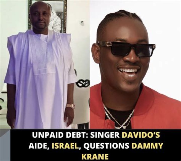
Dammy Krane, a singer, criticizes Davido over an alleged debt. 