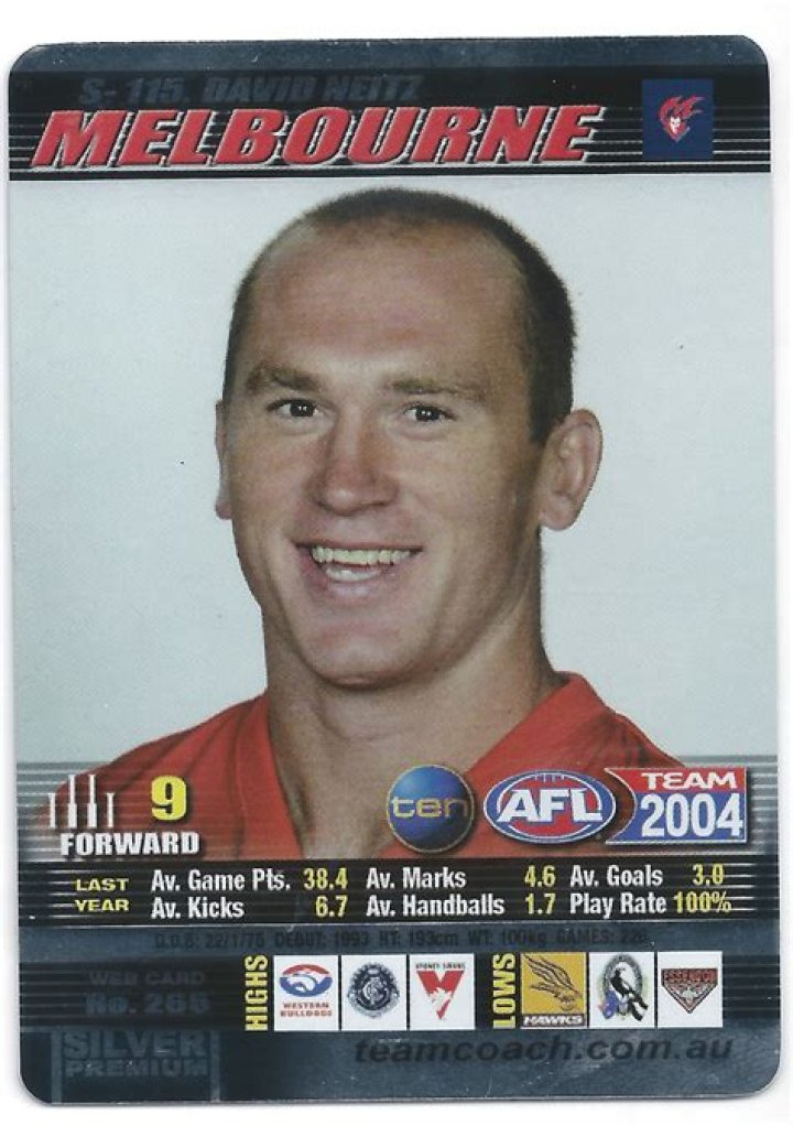 
Is Melbourne Football Former Captain David Neitz Married? His Family Life Explored 