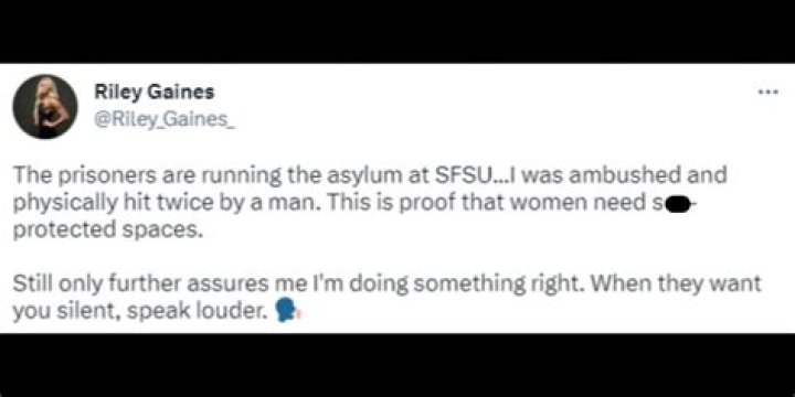 
Is Riley Gaines related to Rowdy Gaines? All about the swimmer as video of protestors attacking her goes viral 