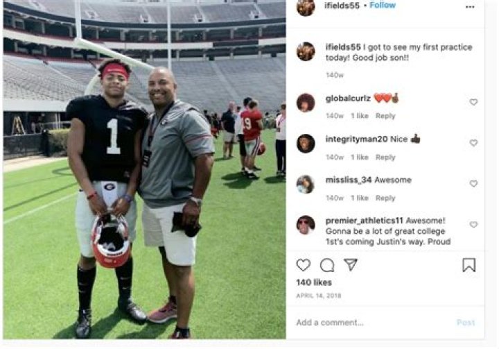 No, Justin Fields Is Not Gay, Meet Chicago Bears QB Father Ivant Fields And Mother Gina Tobey