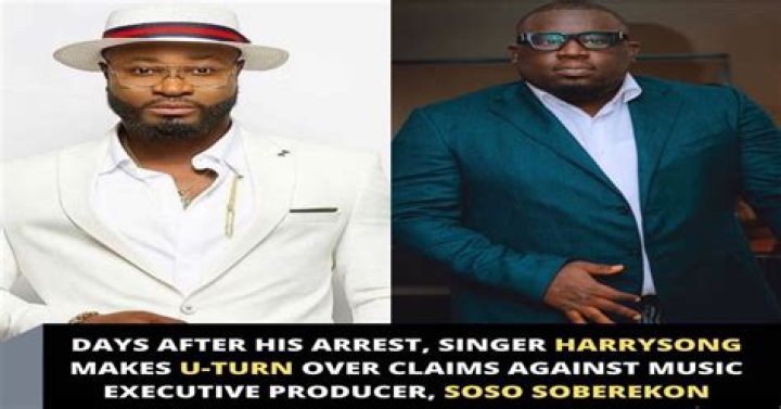 
Singer Harrysong Accuses Music Executive, Soso Soberekon, Of Assassination Plot 